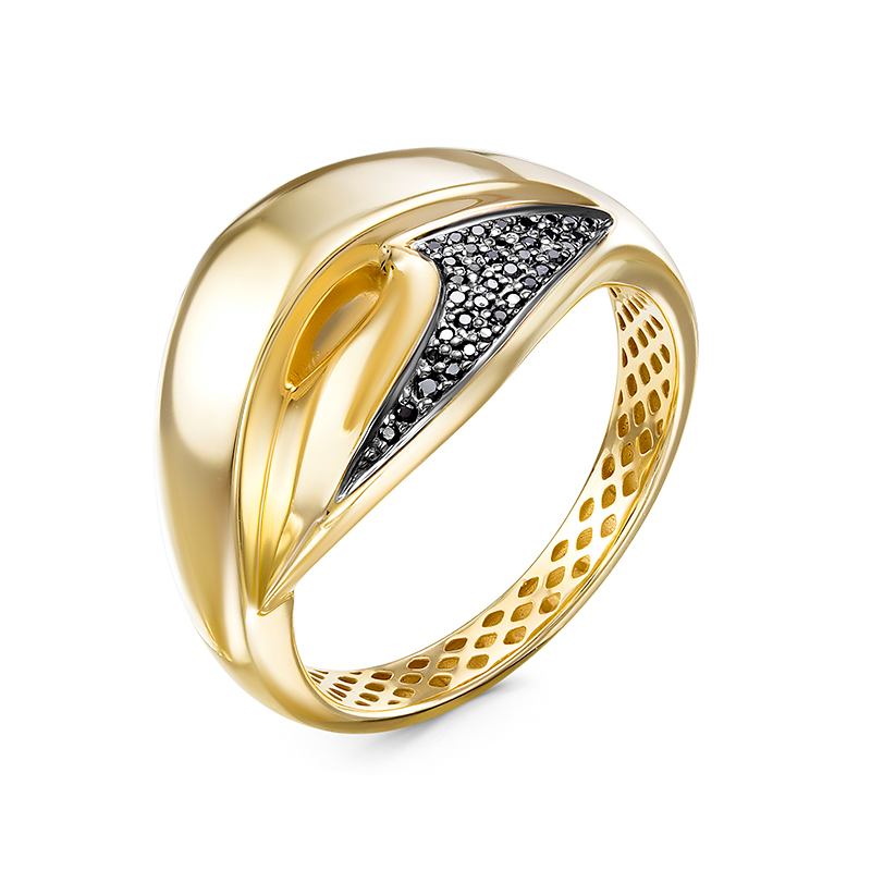 Кольцо, золото, бриллиант, д110518рл
